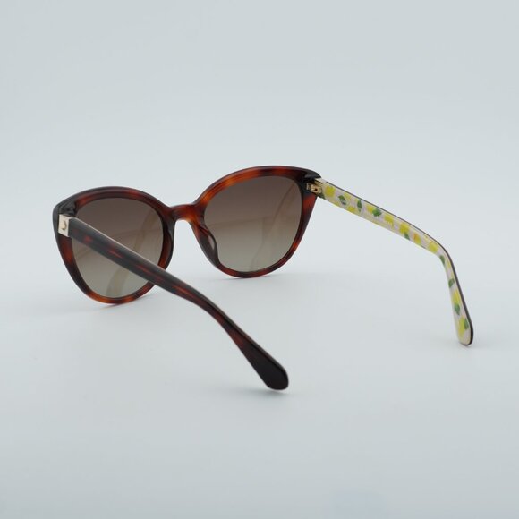 Kate Spade AMBERLEE/S 01NR HA Sunglasses Havana Cat Eye Frame, Brown Lenses main image 8